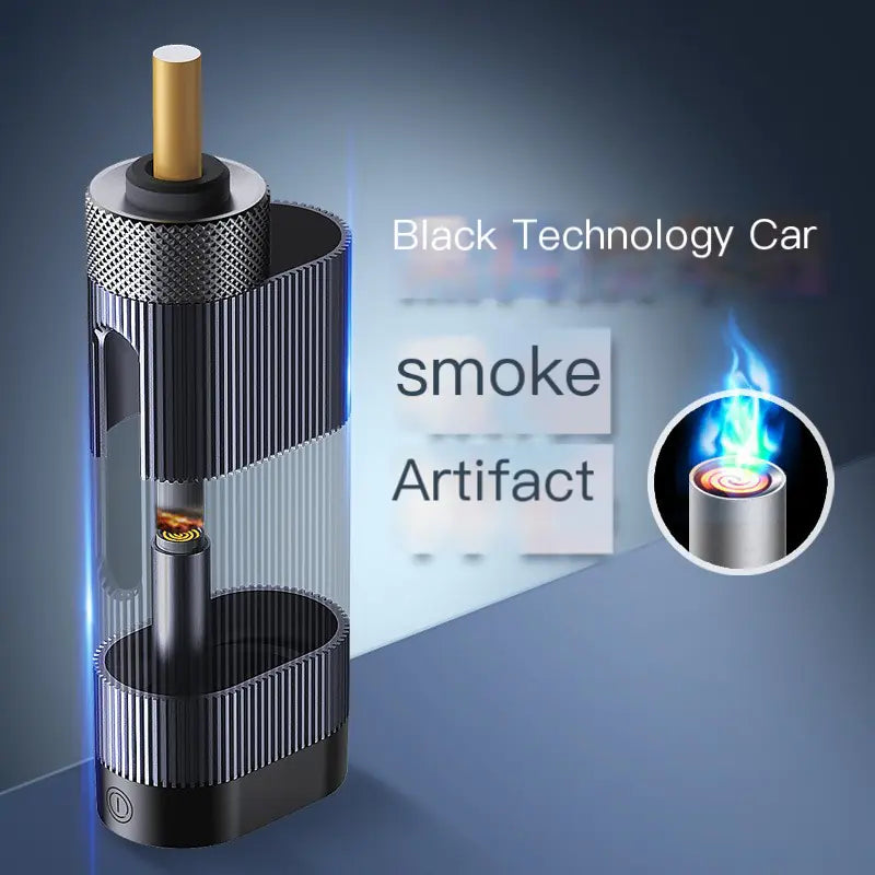 Creative Portable Car Ashtray - No Spill Design