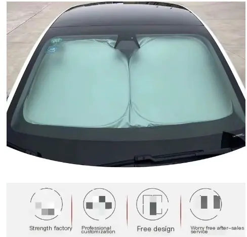 Car Sunshade - Full Light Blocking Essential Accessory