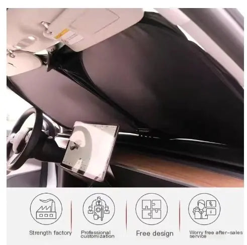 Car Sunshade - Full Light Blocking Essential Accessory